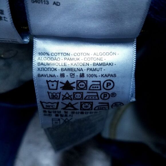 Levis Jeans Mens 33x32 Blue 505 Regular Straight Dark Wash American Denim - Picture 10 of 14